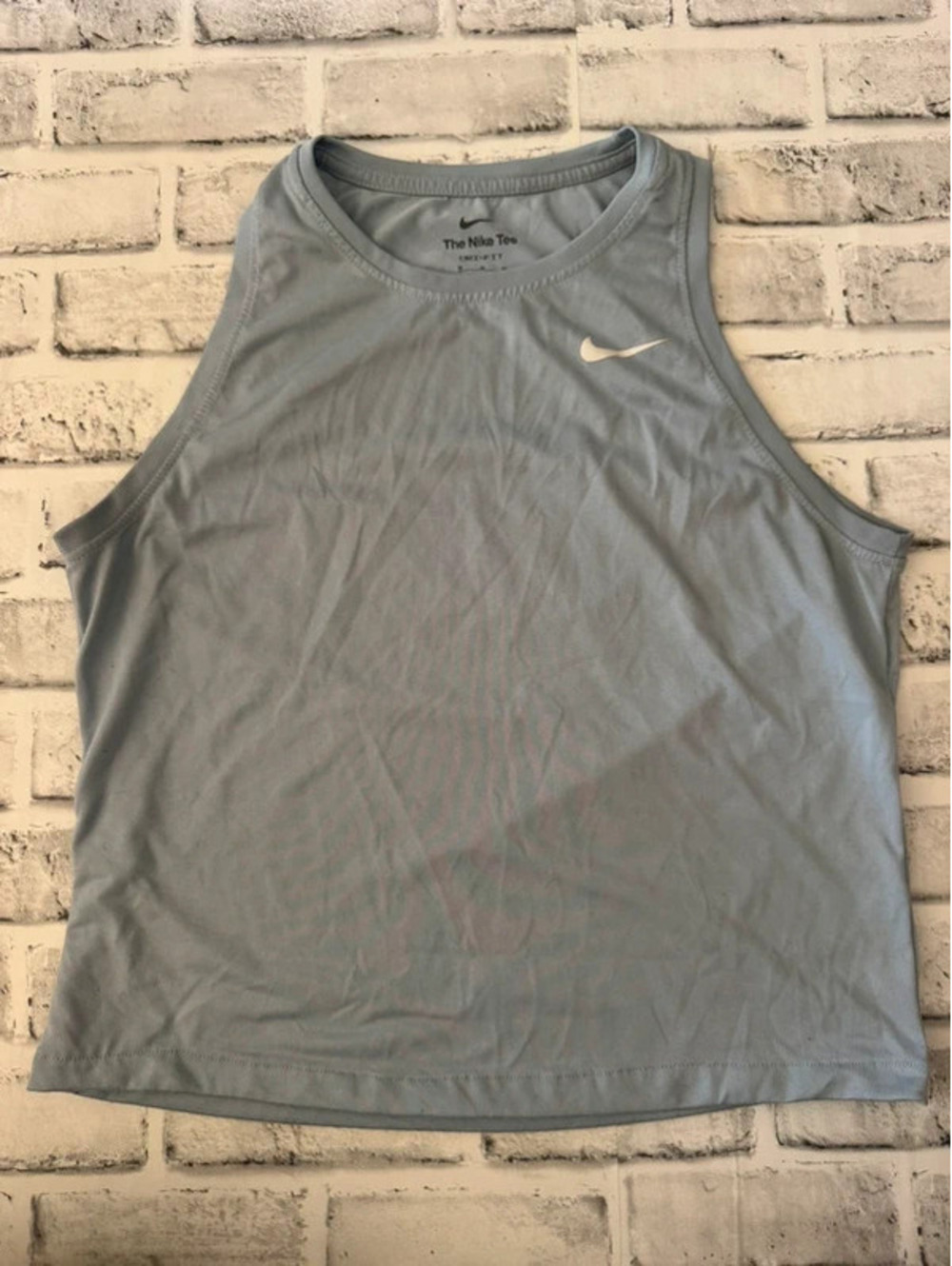 Women’s Nike light blue Dri-fit tank top size medium